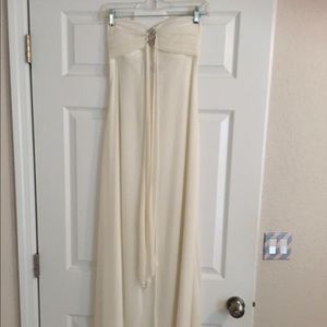 Ivory/cream wedding dress